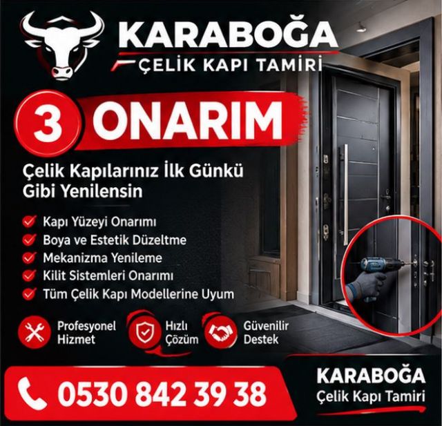 İstanbul Çelik Kapı Onarımı, Kapı Mekanizmasında Güvenilir ve Kalıcı Çözümler