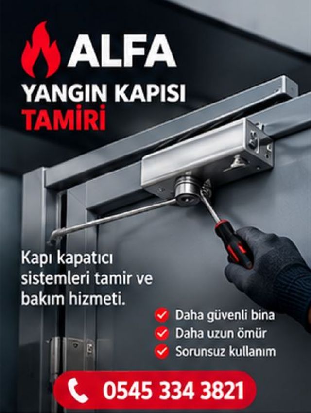 Yangın Kapısı Onarımı, Hasarlı Bileşenlerin Değerlendirilmesi ve Güvenlik Özelliklerinin Korunması